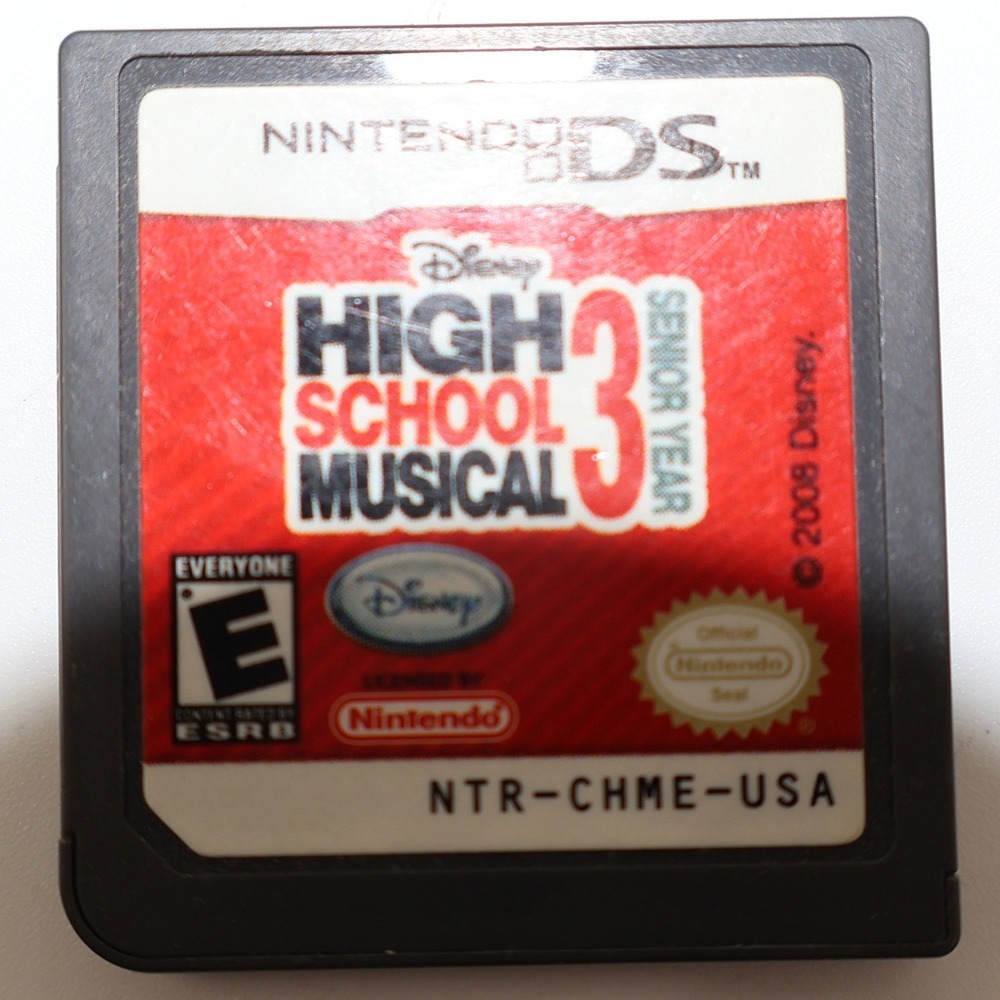 Disney High School Musical 3 Senior Year Nintendo DS Game Cartridge NTR-CHME-USA